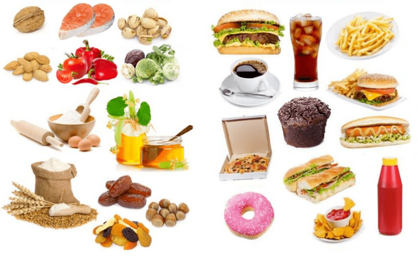 Useful and harmful products for weight loss